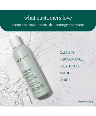 EcoTools Makeup Brush + Sponge Shampoo 6.0 oz - Transform Your Style with the Best Innovation Today! - Buy Online on GoSupps.com