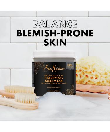 SheaMoisture African Black Soap Clarifying Mud Mask 6.0 oz - Transform Your Style with the Best Innovation Today! - Buy Online on GoSupps.com