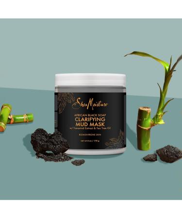 SheaMoisture African Black Soap Clarifying Mud Mask 6.0 oz - Transform Your Style with the Best Innovation Today! - Buy Online on GoSupps.com