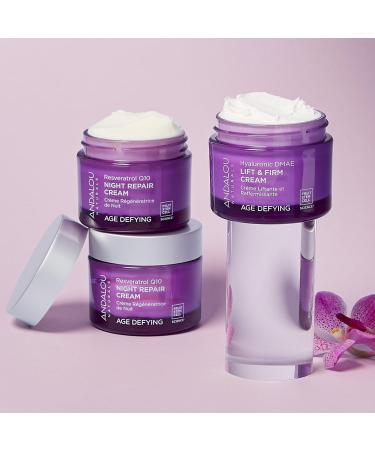 Andalou Naturals Age Defying Resveratrol Q10 Night Repair Cream 1.7 oz - Transform Your Style with the Best Innovation Today! - Buy Online on GoSupps.com