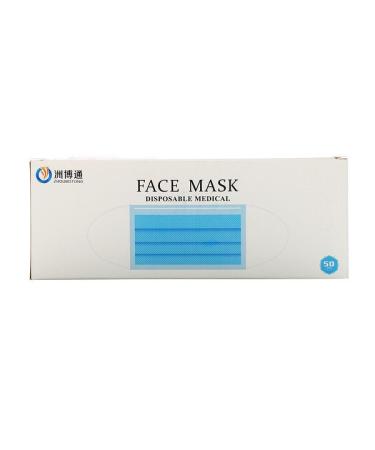 Luseta Beauty Disposable Protection Face Mask 50 Pack