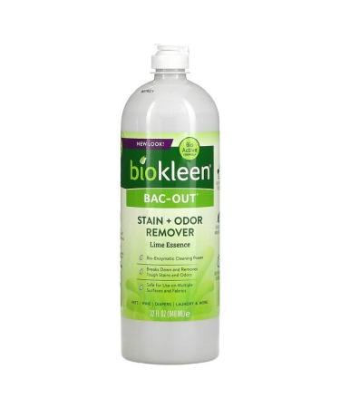 Biokleen Bac-Out Stain + Odor Remover Lime Essence 32 fl oz (946 ml)