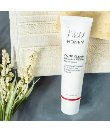Hey Honey Come Clean Propolis & Minerals Facial Scrub 2.2 oz - Discover Premium Quality Shop now! - Buy Online on GoSupps.com