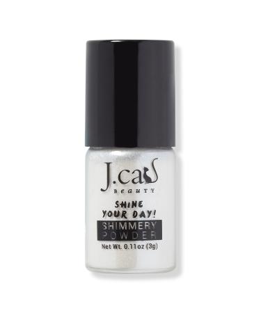 J.Cat Beauty Shimmery Powder Floral White 0.11 oz