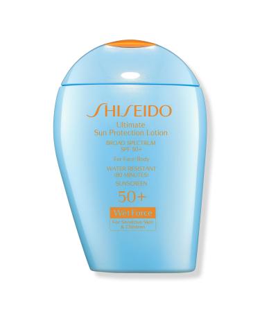 Shiseido Ultimate Sun Protection Lotion Broad Spectrum SPF 50+ WetForce 3.3 oz