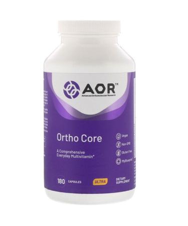 Advanced Orthomolecular Research AOR Ortho Core 180 Capsules