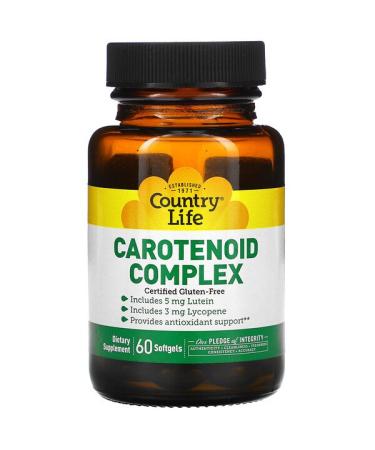 Country Life Carotenoid Complex 60 Softgels