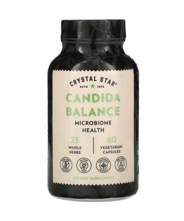 Crystal Star Candida Balance 60 Vegetarian Capsules