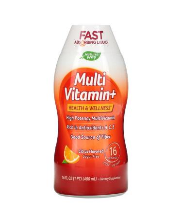 Nature's Way Multi Vitamin+ Citrus  16 fl oz (480 ml)