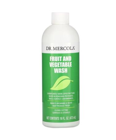 Dr. Mercola Fruit & Vegetable Wash 16 fl oz (473 ml)