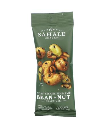 Sahale Snacks Asian Sesame Edamame Nut Mix - 9 Bags (1.25 oz Each) | Healthy Snack - Buy Online on GoSupps.com