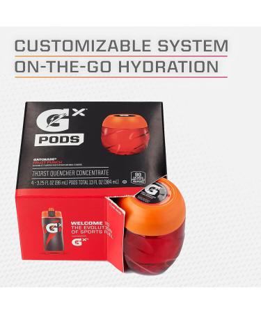 Gatorade Gx Sports Drink Pods - Fruit Punch - 4 Pods - Buy Online on GoSupps.com