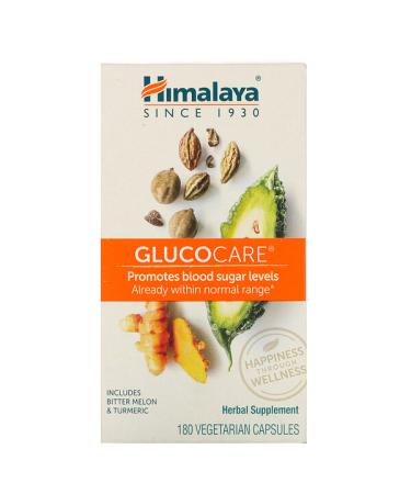 Himalaya GlucoCare 180 Vegetarian Capsules