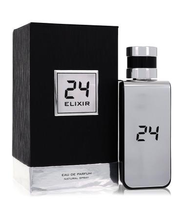 24 Platinum Elixir by ScentStory Eau De Parfum Spray 3.4 oz for Men