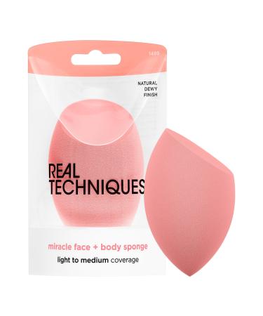 Real Techniques Miracle Face + Body Makeup Blending Sponge 1 ct - Transform Your Style with the Best Innovation Today! - Buy Online on GoSupps.com