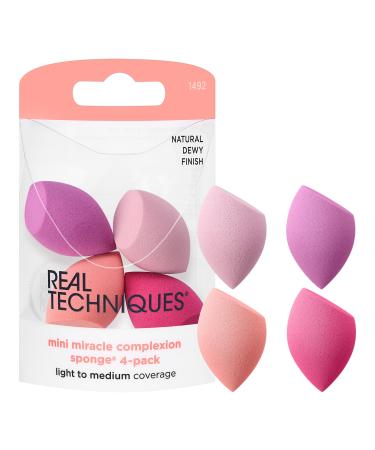 Real Techniques Mini Miracle Complexion Sponge 4-Pack 4 ct - Transform Your Style with the Best Innovation Today! - Buy Online on GoSupps.com
