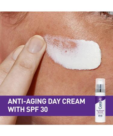 Discover CeraVe Skin Renewing Day Cream, Face Moisturizer with SPF 30 & Retinol 1.7 oz - Elevate Your Style Instantly! - Buy Online on GoSupps.com