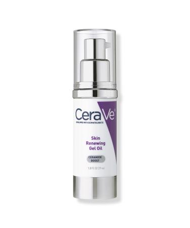 CeraVe Skin Renewing Gel Oil, Anti-Aging Face Serum to Improve Skin Radiance 1.0 oz