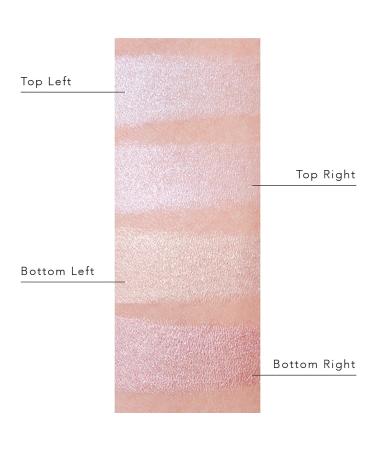 J.Cat Beauty Highlighter Quad Spectrum Palette 0.21 oz - Transform Your Style with the Best Innovation Today! - Buy Online on GoSupps.com