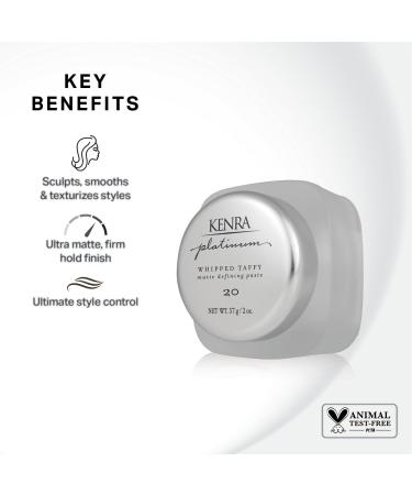 Discover Kenra Professional Platinum Whipped Taffy 20 2.0 oz - Elevate Your Style Instantly! - Buy Online on GoSupps.com