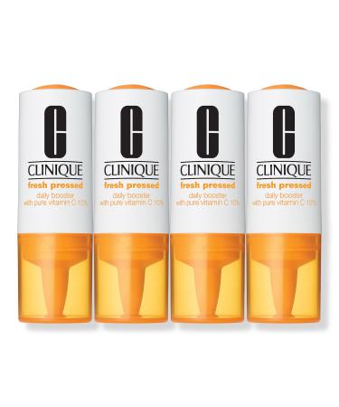 Clinique Fresh Pressed Daily Booster with Pure Vitamin C 10% 4 ct