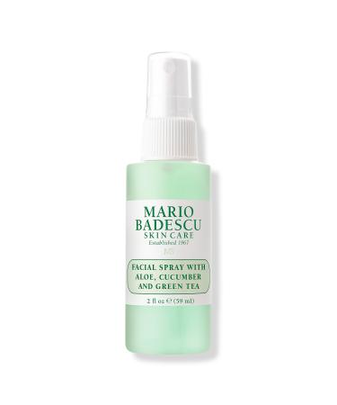 Mario Badescu Travel Size Facial Spray with Aloe, Cucumber and Green Tea 2.0 oz