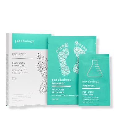 Patchology PoshPeel Pedi Cure Intensive Foot Peel Treatment Standard