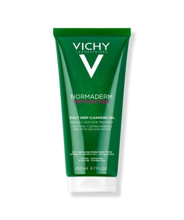 Vichy Normaderm Phytoaction Daily Deep Cleansing with Salicylic Acid 6.7 oz