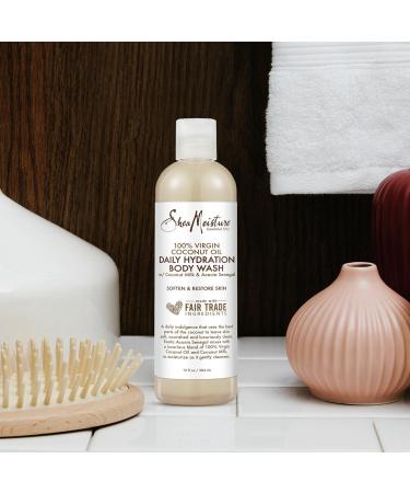 Discover SheaMoisture 100% Virgin Coconut Oil Daily Hydration Body Wash 13.0 oz - Elevate Your Style Instantly! - Buy Online on GoSupps.com