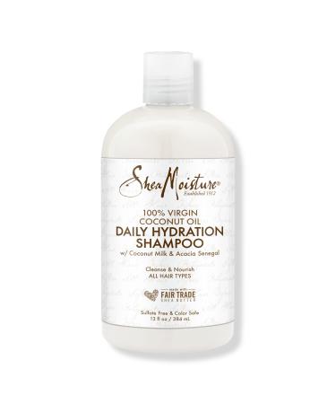 SheaMoisture 100% Virgin Coconut Oil Daily Hydration Shampoo 13.0 oz