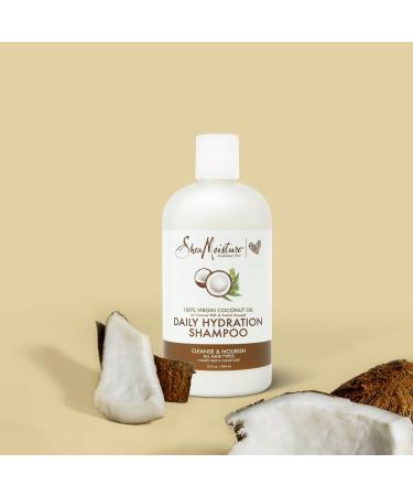 SheaMoisture 100% Virgin Coconut Oil Daily Hydration Shampoo 13.0 oz - Transform Your Style with the Best Innovation Today! - Buy Online on GoSupps.com