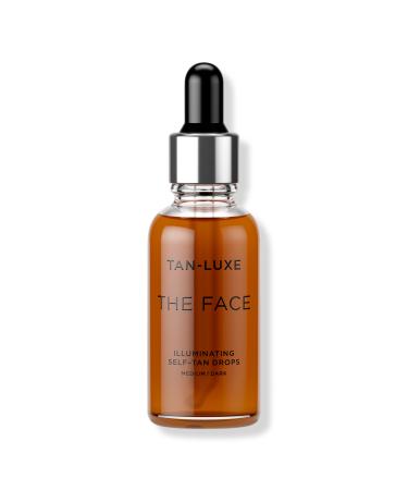 TAN-LUXE THE FACE - Illuminating Self-Tan Drops Medium/Dark 1.0 oz
