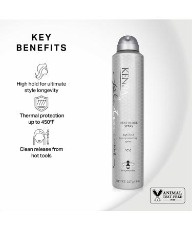 Discover Kenra Professional Heat Block Spray 22 8.0 oz - Elevate Your Style Instantly! - Buy Online on GoSupps.com