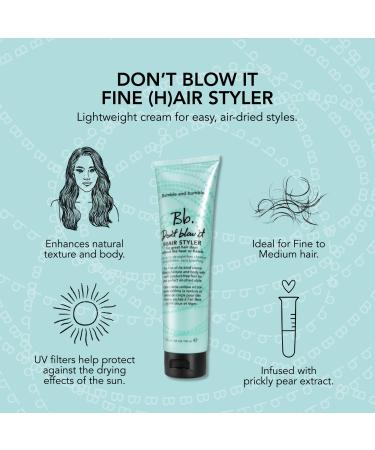 Discover Bumble and bumble Don't Blow it Fine Air-Dry Hair Cream 5.0 oz - Elevate Your Style Instantly! - Buy Online on GoSupps.com