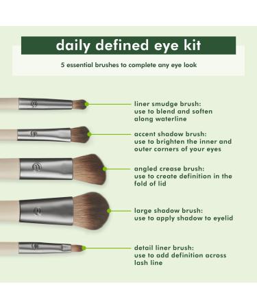 EcoTools Daily Defined Eye Makeup Brush Set - Transform Your Style with the Best Innovation Today! - Buy Online on GoSupps.com