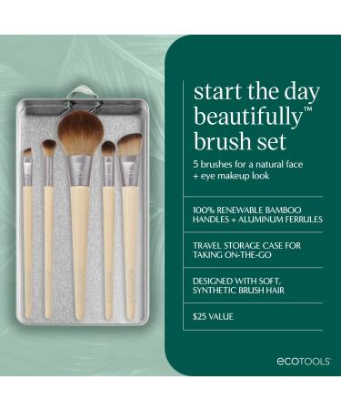 EcoTools Start The Day Beautifully Makeup Brush Set - Transform Your Style with the Best Innovation Today! - Buy Online on GoSupps.com