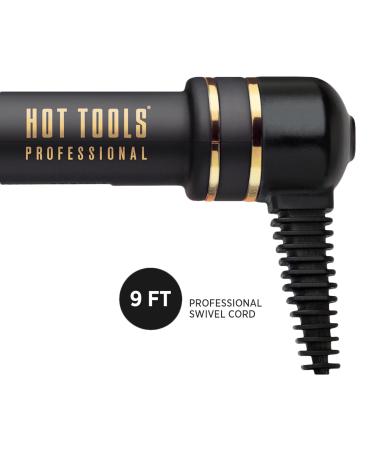 Discover Hot Tools Professional Black Gold Marcel Curling Iron 1-1/4" - Elevate Your Style Instantly! - Buy Online on GoSupps.com