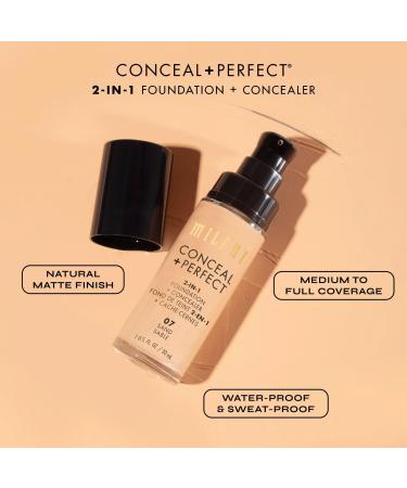 Discover Milani Conceal + Perfect 2-in-1 Foundation + Concealer Light Beige 1.0 oz - Elevate Your Style Instantly! - Buy Online on GoSupps.com