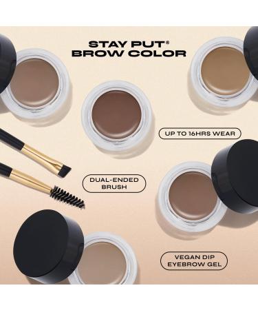 Milani Stay Put Brow Color - 16-Hour Wear Brow Pomade Medium Brown 0.09 oz - Transform Your Style with the Best Innovation Today! - Buy Online on GoSupps.com