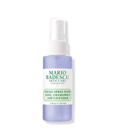 Mario Badescu Travel Size Facial Spray with Aloe, Chamomile and Lavender 2.0 oz