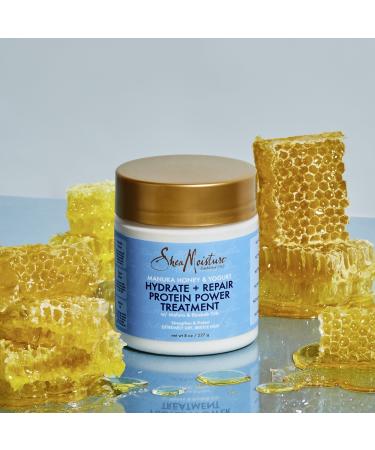Discover SheaMoisture Manuka Honey & Yogurt Hydrate + Repair Protein-Strong Treatment 8.0 oz - Elevate Your Style Instantly! - Buy Online on GoSupps.com