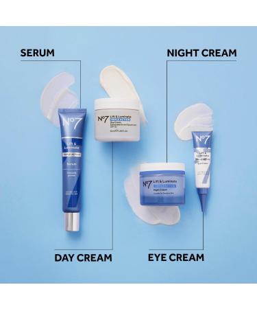 No7 Lift & Luminate Triple Action Eye Cream 0.5 oz - Transform Your Style with the Best Innovation Today! - Buy Online on GoSupps.com