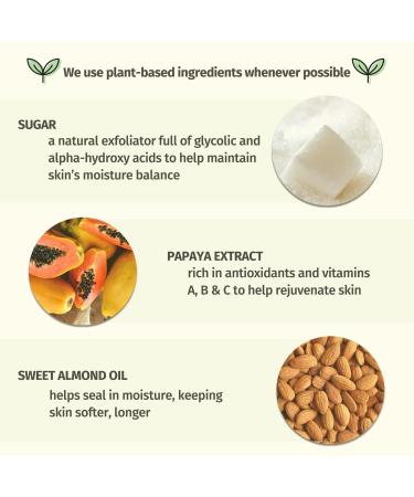 Hempz Sugarcane & Papaya Exfoliating Herbal Lip Scrub 0.44 oz - Transform Your Style with the Best Innovation Today! - Buy Online on GoSupps.com