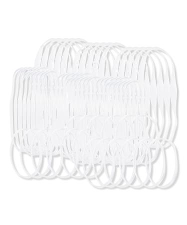 Kitsch Clear No-Snag Elastics 100 ct