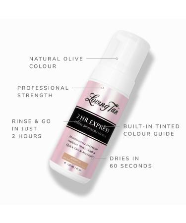 Loving Tan 2 HR Express Self Tanning Mousse Medium 4.0 oz - Discover Premium Quality Shop now! - Buy Online on GoSupps.com
