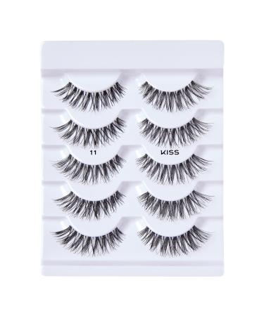 Kiss So Wispy 5 pair lashes #11, multipack - Transform Your Style with the Best Innovation Today! - Buy Online on GoSupps.com