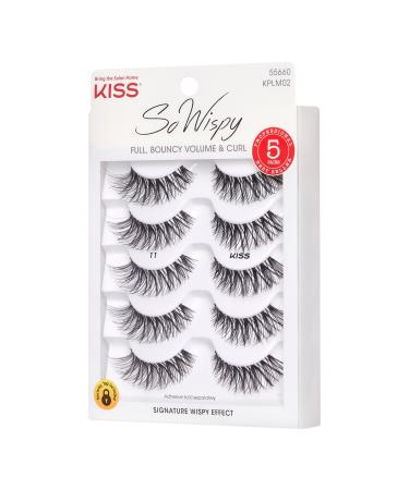 Kiss So Wispy 5 pair lashes #11, multipack - Transform Your Style with the Best Innovation Today! - Buy Online on GoSupps.com