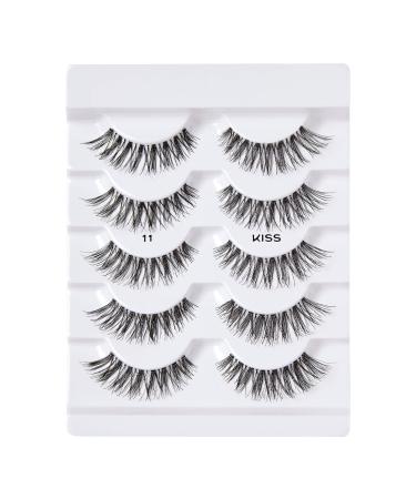 Kiss So Wispy 5 pair lashes #11, multipack - Transform Your Style with the Best Innovation Today! - Buy Online on GoSupps.com