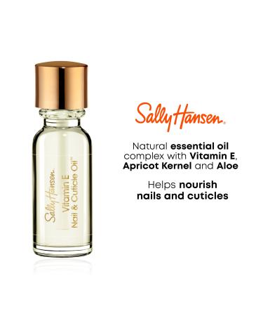 Sally Hansen Vitamin E Nail & Cuticle Oil 0.45 oz - Transform Your Style with the Best Innovation Today! - Buy Online on GoSupps.com