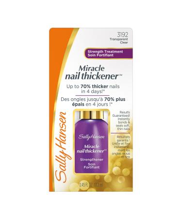 Discover Sally Hansen Miracle Nail Thickener 0.45 oz - Elevate Your Style Instantly! - Buy Online on GoSupps.com